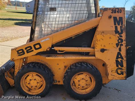 1989 mustang 920 skid steer|Mustang 920 Skid Steer for sale .